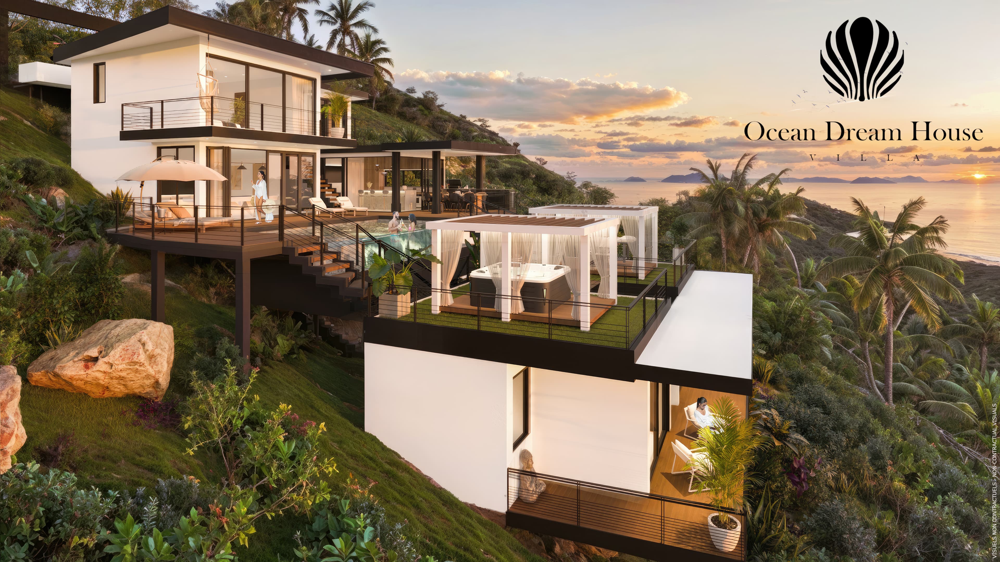 Ocean Dream House — 4-bedroom designer villa