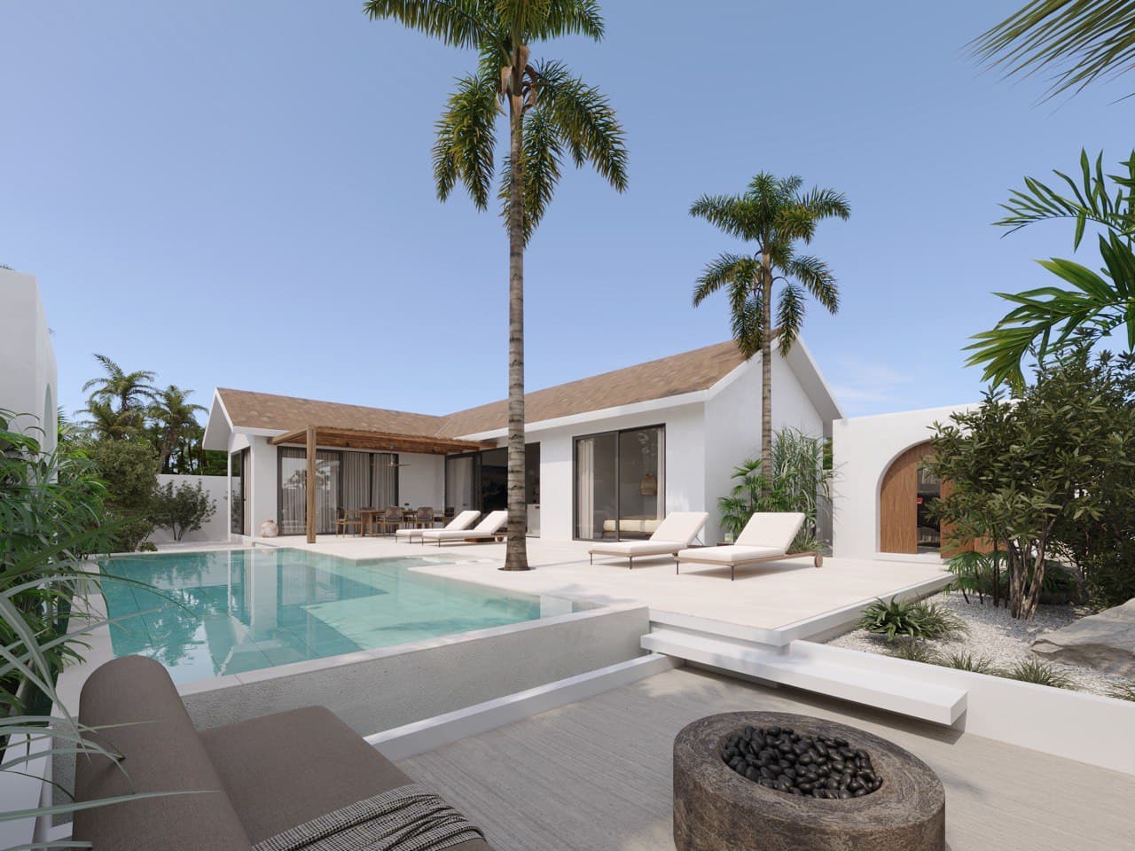 K Villas — modern pool villas