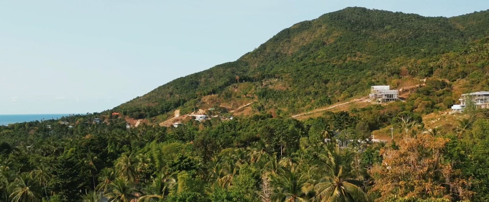 Land plot for a villa with sea views