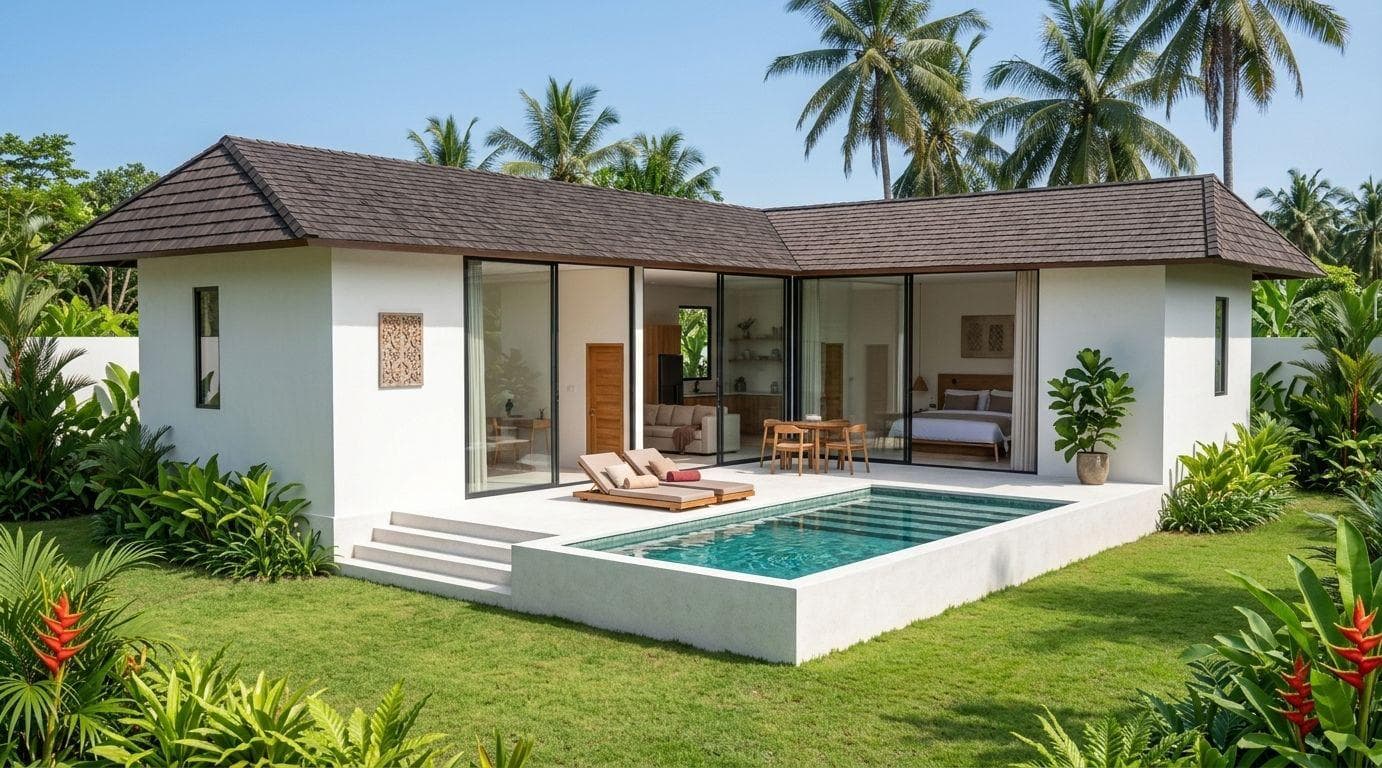 Modern 2-Bedroom Pool Villa