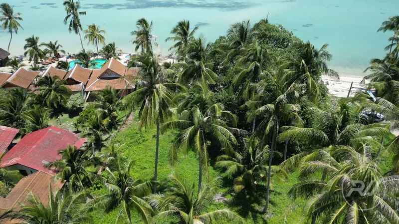 The first coastline plot of land is ideal for building a resort