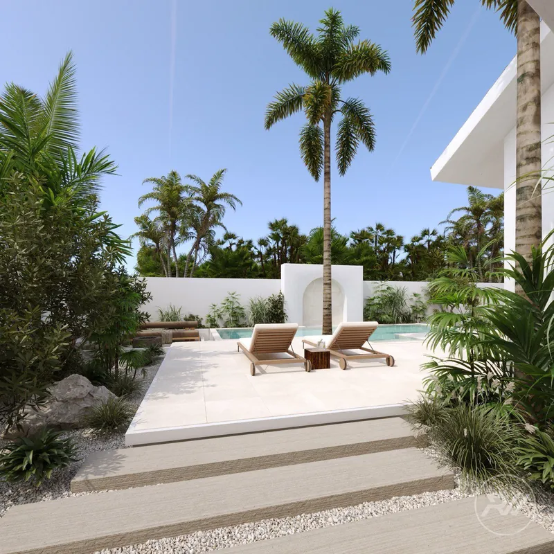 A villa of the highest quality in the middle of the island